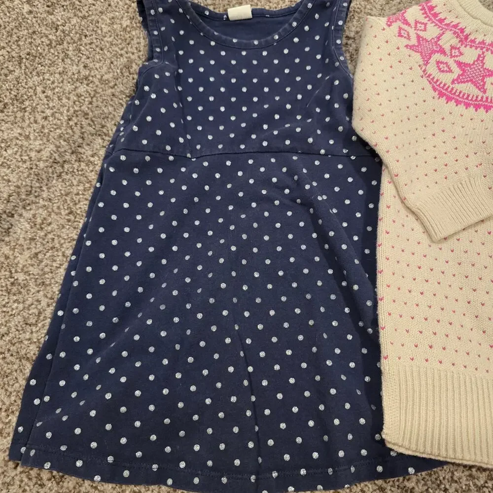 Toddler Girl's Baby Gap Dress Bundle - Tank and Sweater Dress | Size 3T